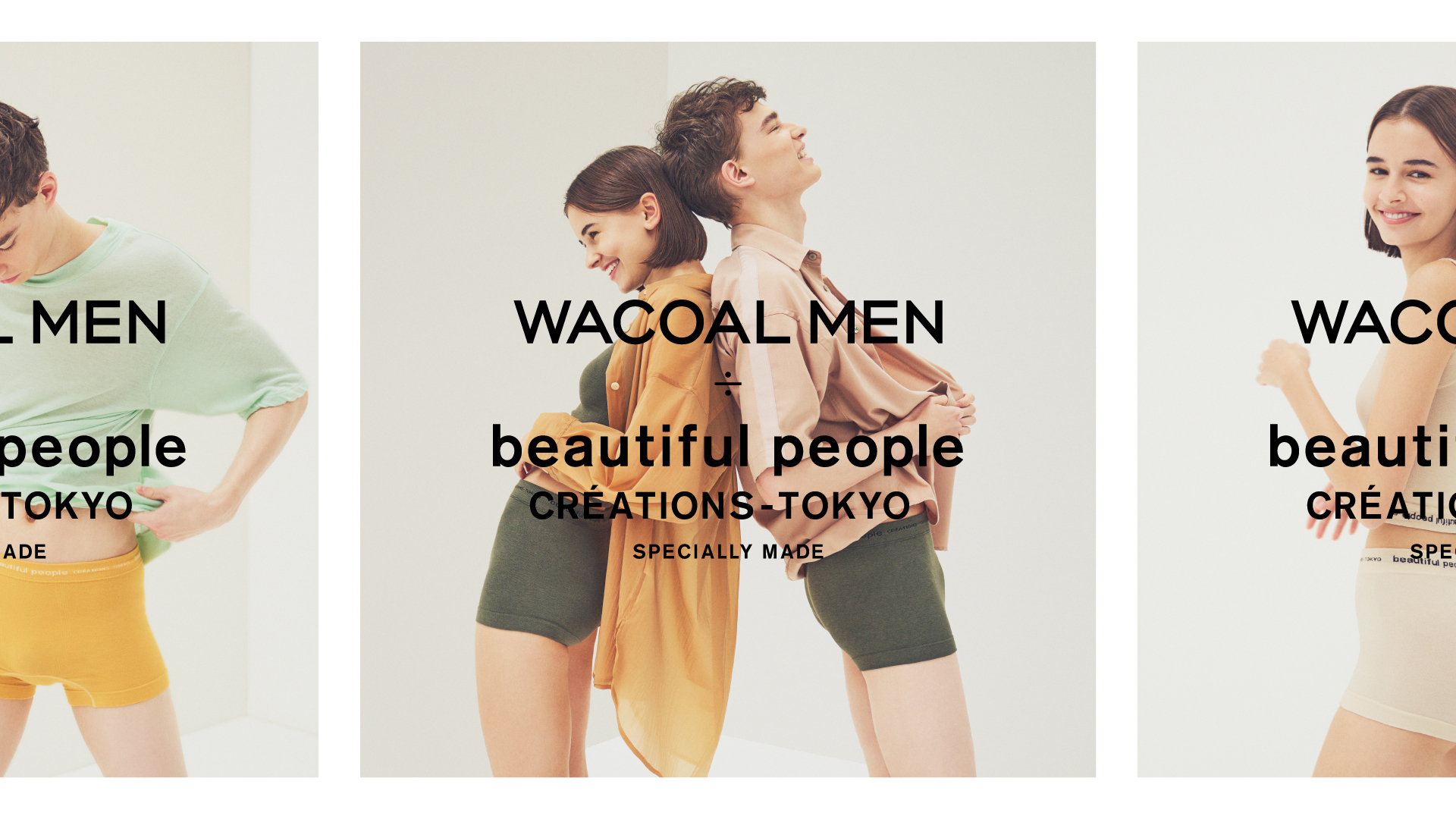 Wacoal_WACOAL MEN ÷ beautiful people